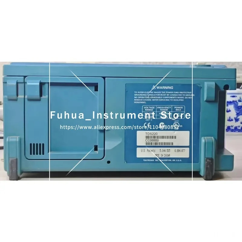 텍트로닉스 TDS220 100Mhz 디지털 오실로스코프 1 Msa/S 2 채널 리퍼 ik