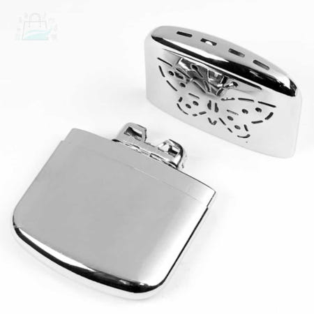 윤우상사OEM Gstore 전기손난로 핫팩 핸디워머 실버 오일 충전 손난로