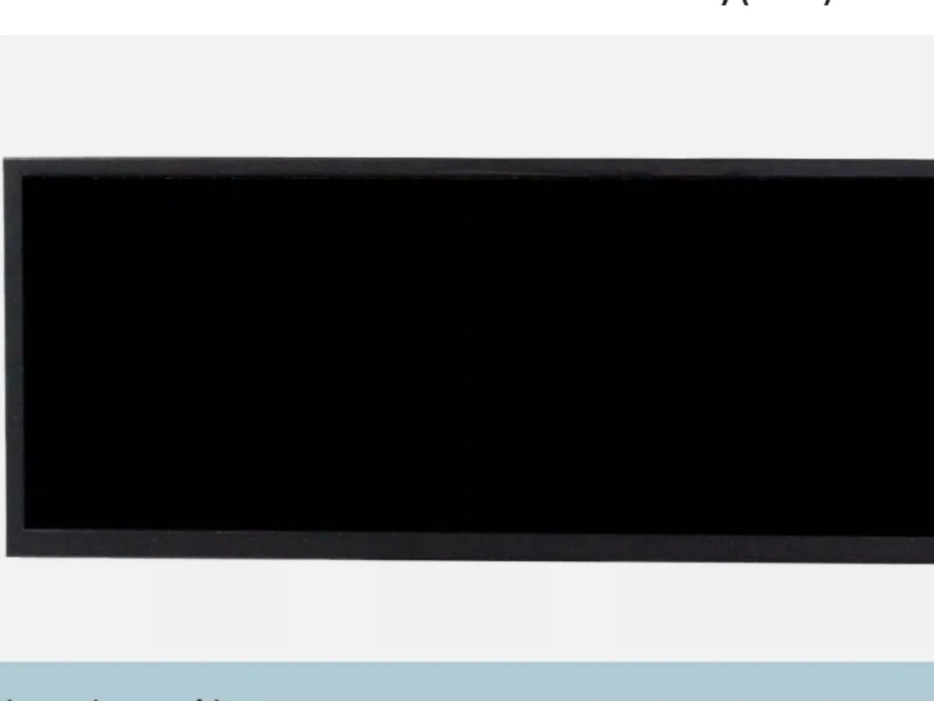 12.3인치 1920x720 IPS USB C HDMI 와이드 스트립 바 LCD 터치 모니터