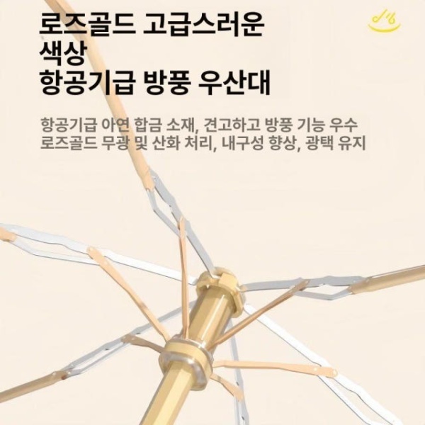 프리미엄 초경량 여성용 휴대용 미니 자동 소형 UV 패션 소품 꿈의 검정 자외선 차단 경량 암막 꿈의 검정 - 상세 이미지 5