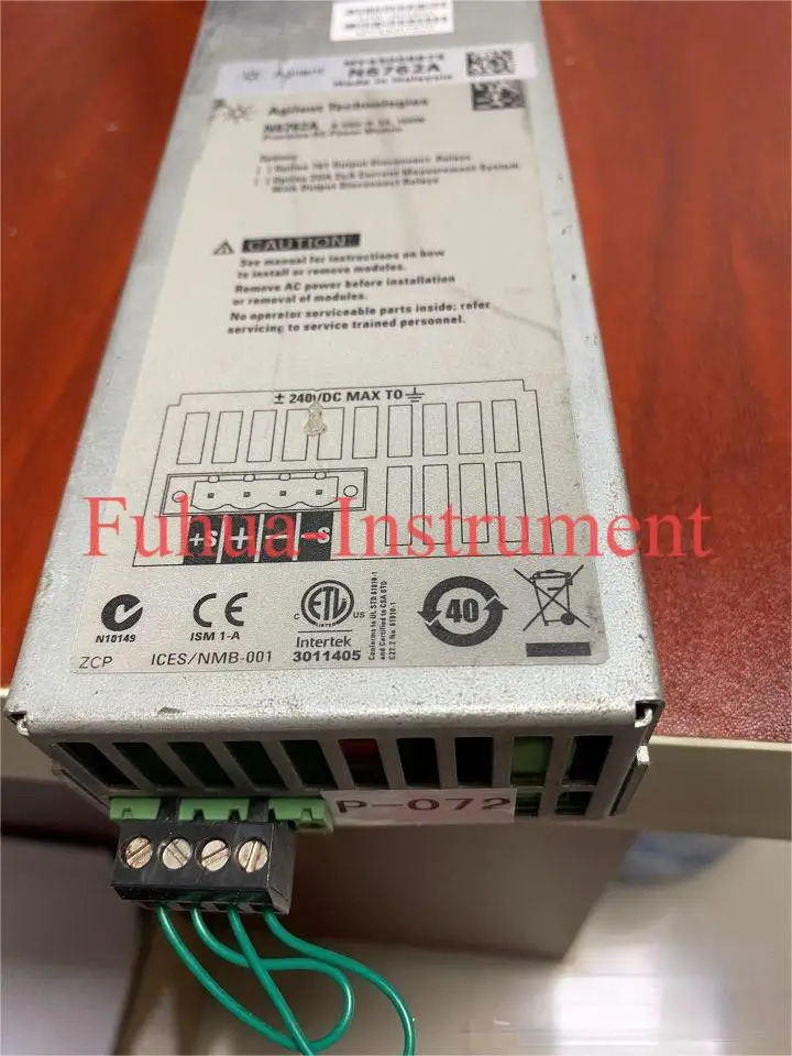 Agilen Technologies N6762A 정밀 DC 전원 모듈 0-50V/0-3A 100W