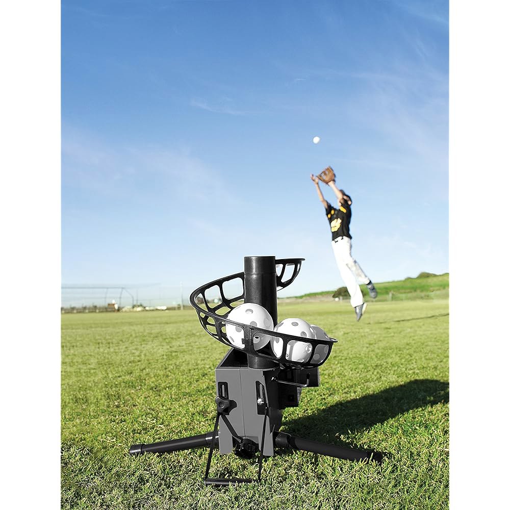 SKLZ 피칭 머신 | 스윙 개선 야구 및 소프트볼 훈련에 이상적임 타격력 수비 기술 개발 휴대하기 쉽고 사용하기 1 CATAPULT SOFT TOSS MACH - 상세 이미지 3