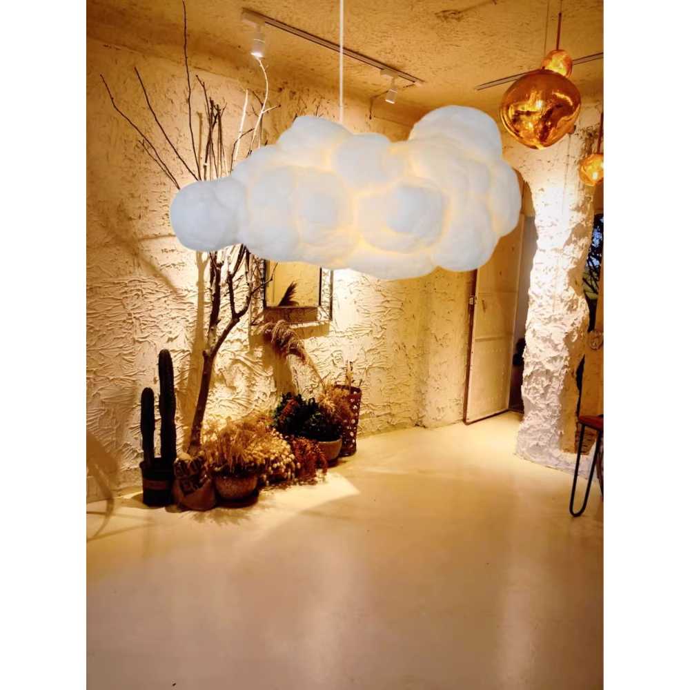 구름조명 LED 어린이 방등 천장등 우주 디자인 램프 70x40x26cm / 따뜻한 광 - 상세 이미지 4