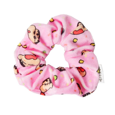 서울트레이딩 생활약방 짱구 패턴 곱창밴드-핑크 아동머리핀 헤어집게 머리핀