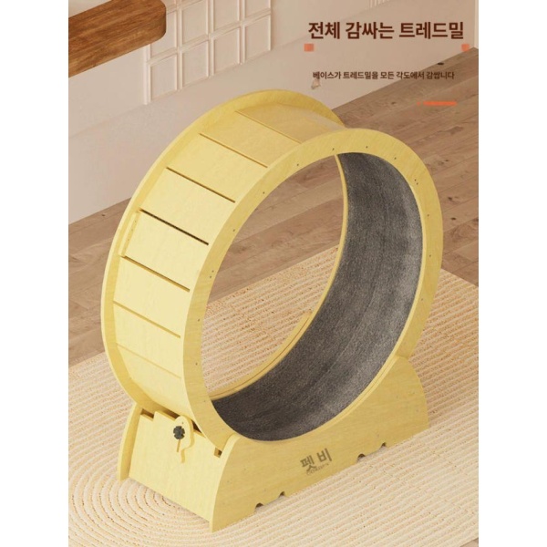 프리미엄 고양이 러닝머신 헬스기구 피트니스 운동기구 저소음 조용한 실내용 XS-친환경 가구판 2.5kg 이하 XS-친환경 가구판 2.5kg 이하 - 상세 이미지 4