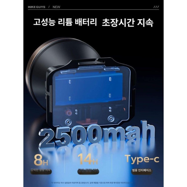 최강 LED 센서 경량 강력 러닝헤드램프 작업용 이마용 소형 무감응 29800W 백색 250시간 알루미늄 무감응 29800W 백색 250시간 알루 - 상세 이미지 3