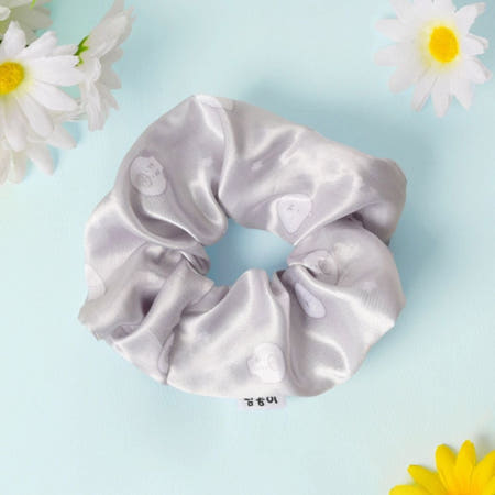 서울트레이딩 생활약방 담곰이 퍼그 패턴 곱창밴드-그레이 헤어핀 캐릭터핀 헤어집게