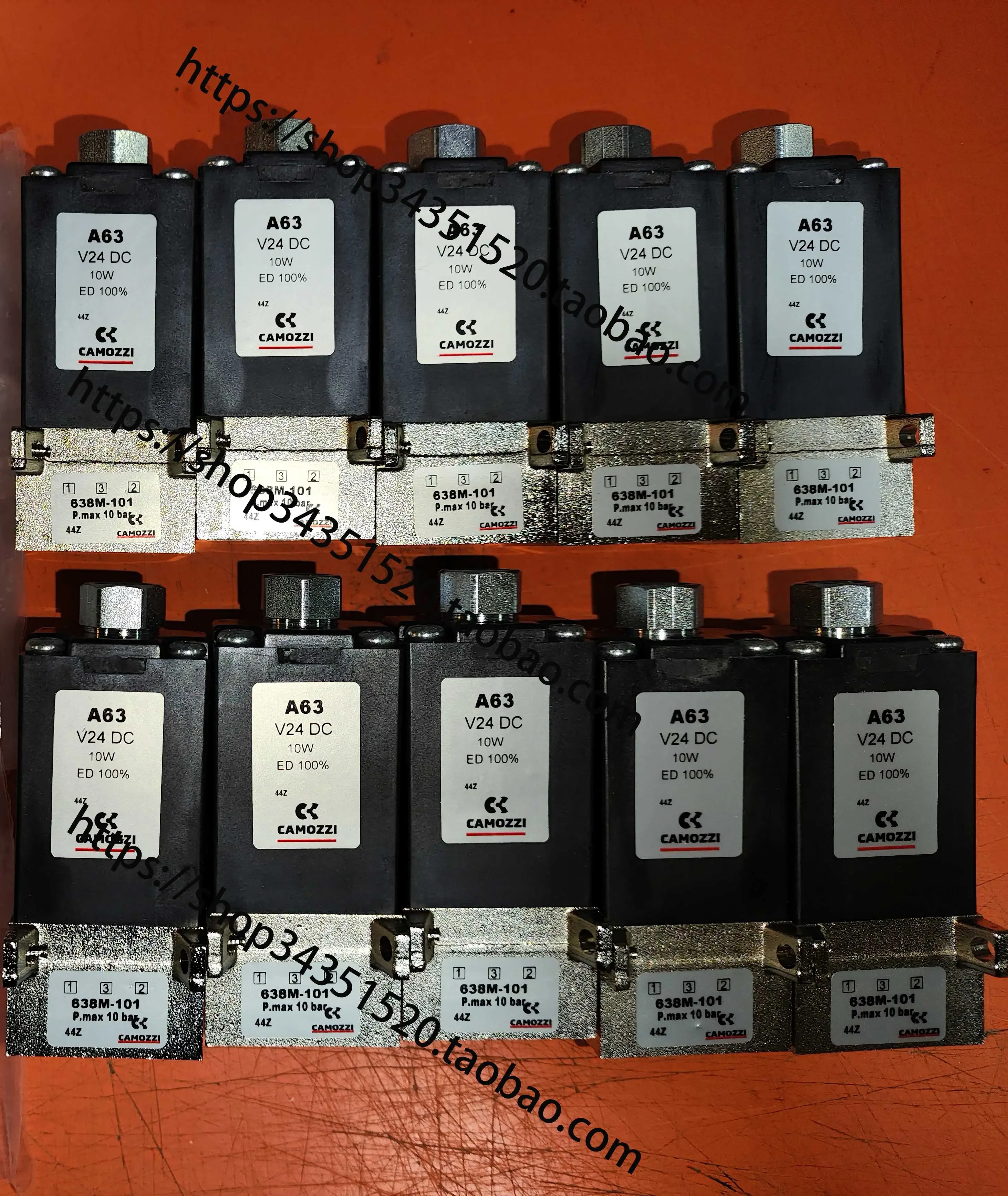 2025.4COMAZZI KanGM호환aosheng 638M-101-A63638 양방향 3위치 솔레노이드 밸브 A321-1E2 A331-1C2를