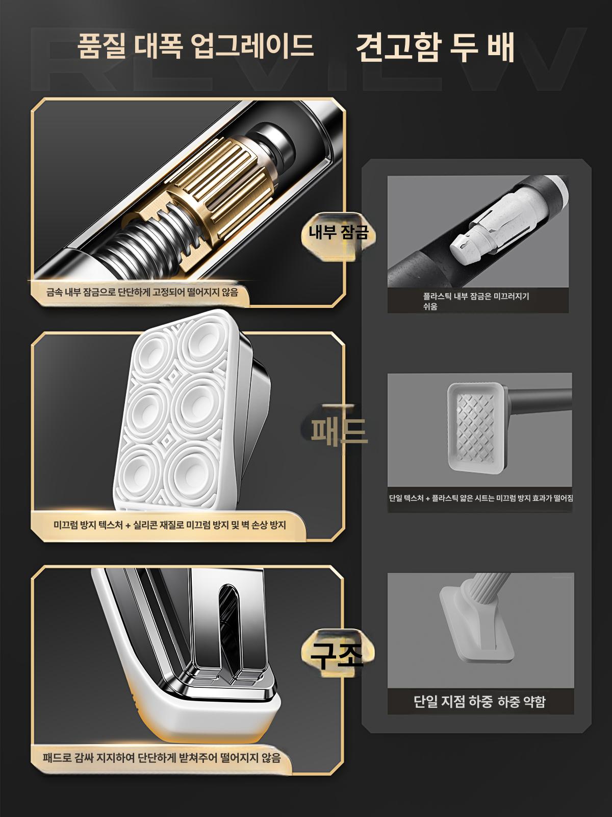 대 봉 행거 빨래 건조 옷걸이 천장 천정 대봉 스텐 대 - 상세 이미지 4