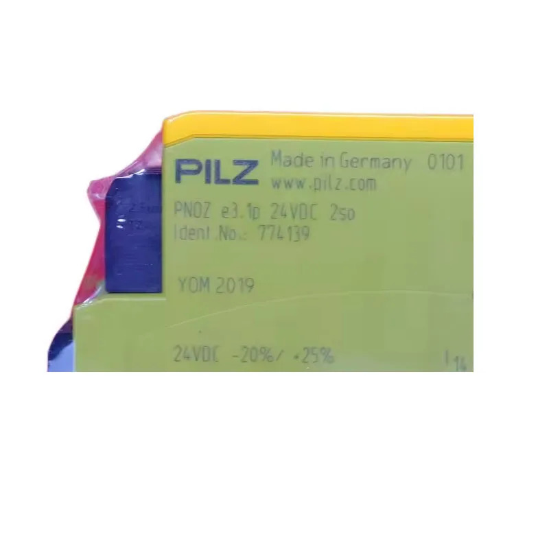 Pilz 774139 안전 릴레이 보안 모듈 PNOZ e3.1p 24VDC 2so 신