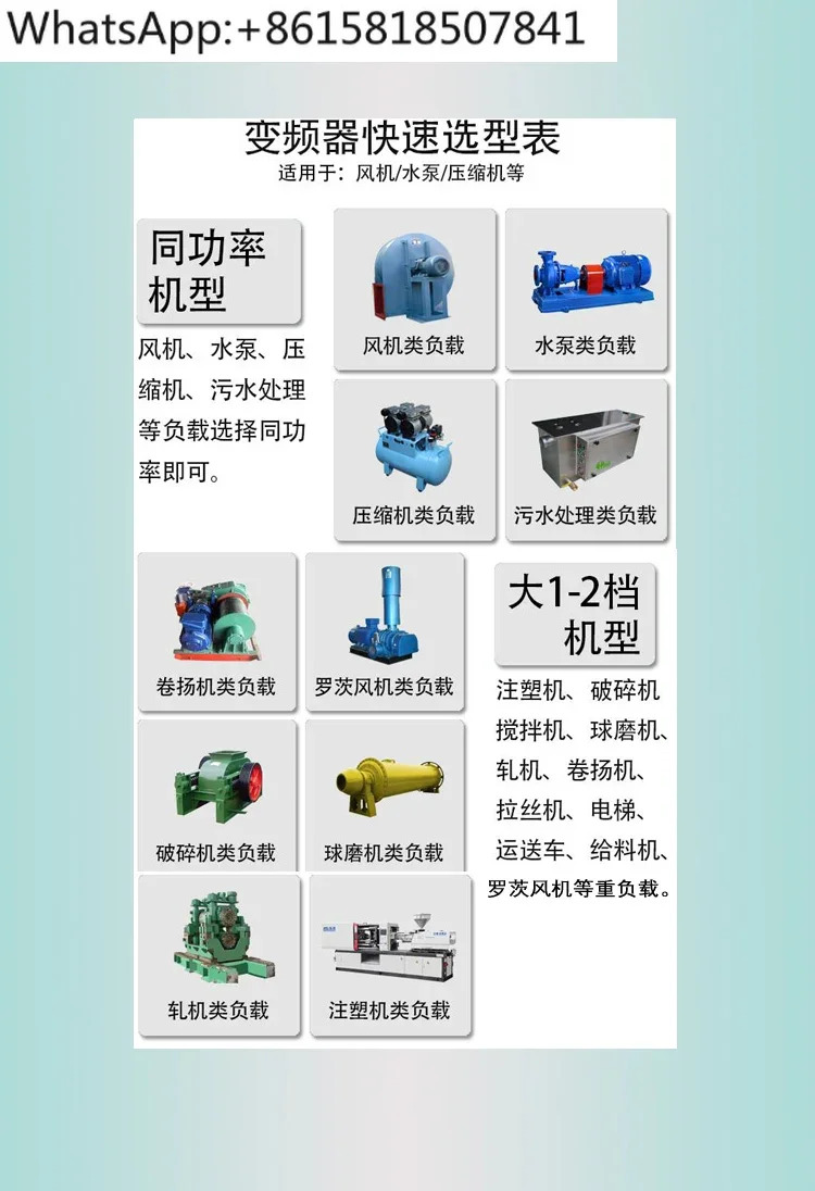 단상 모터 인버터 냉각팬 속도 제어 컨트롤러 220V 0.45-2. 잠수정 펌프 2KW 단순함