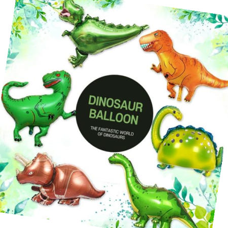 브론토사우루스 풍선대통령 슈퍼쉐입 공룡은박풍선