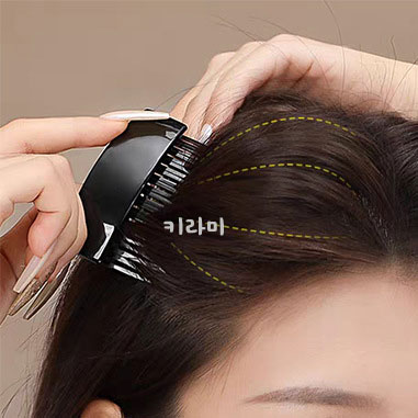데일리 빗핀 헤어볼륨 잔머리정리 옆머리 빗살 머리핀 이미지 2
