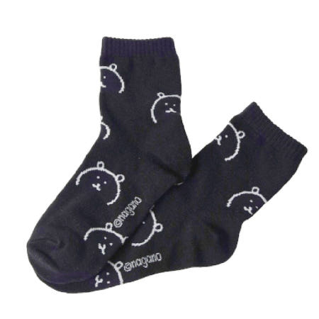 서울트레이딩 생활약방 담곰이 패턴 양말(검정) 캐릭터양말