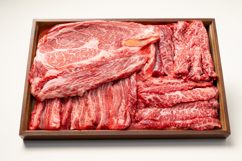 1++ 투뿔 마장동 한우 1kg 모듬 세트 꽃등심 소고기 명절 설 추석 선물세트 600g 이미지 3
