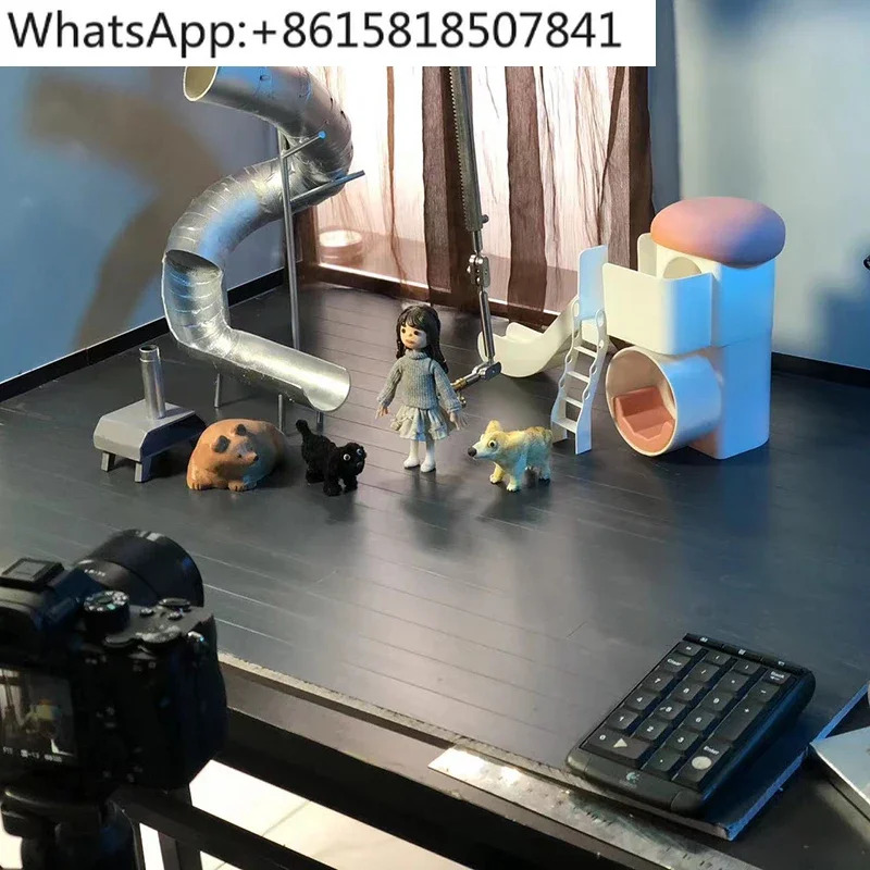 XY 축 리프팅 브래킷 동결 프레임 촬영 범브래킷 인형 홀더 팔 길이 50