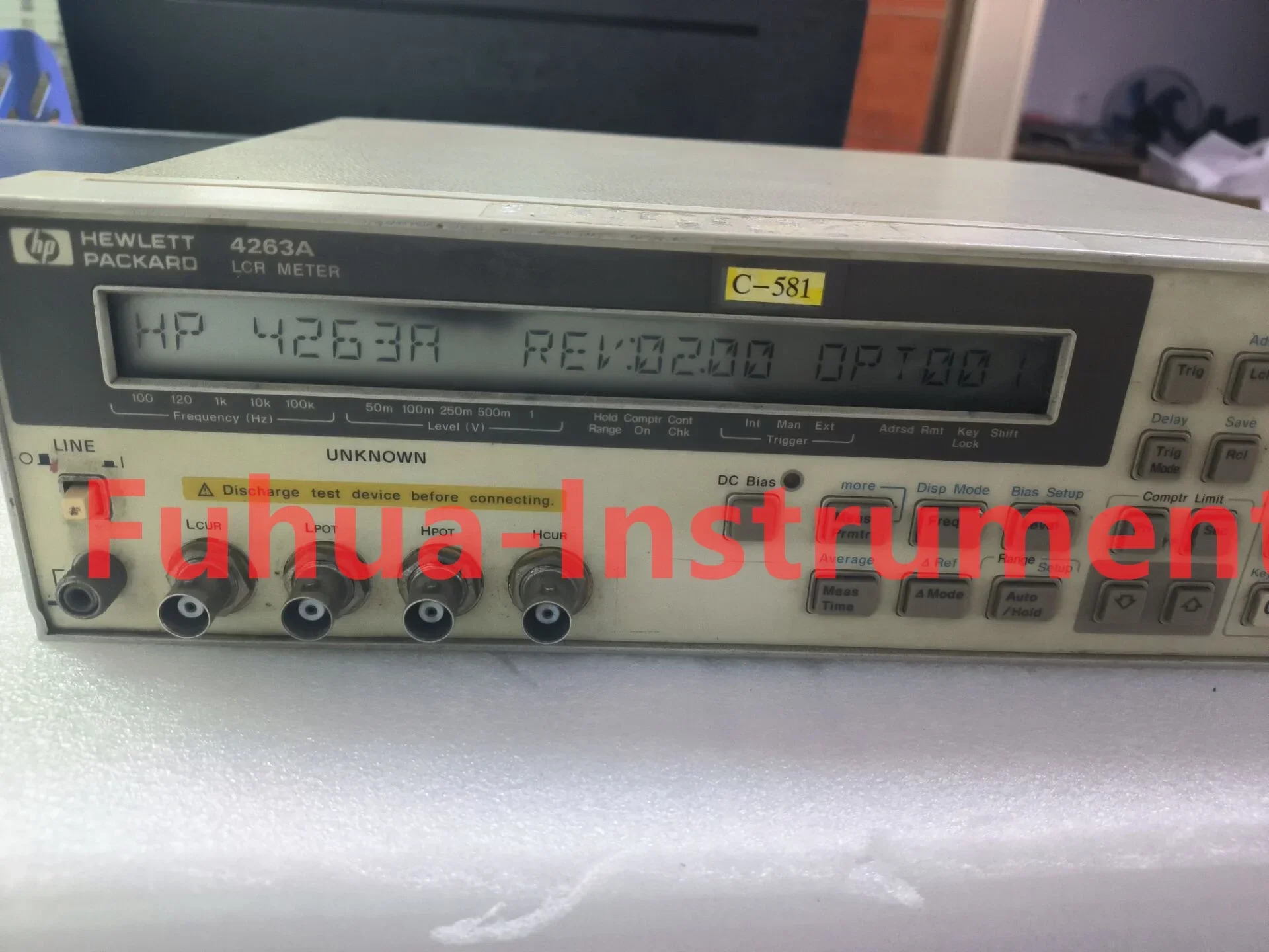 Agilen 4263A LCR 미터 OPT001