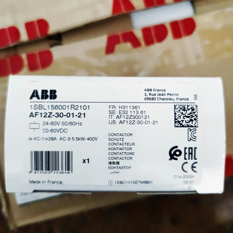 ABB AF12Z-30-01-21 20-60VAC/DC