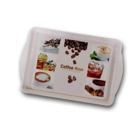 누리월드 사각쟁반 사각 브런치 쟁반 5호(약 45x30.5cm)