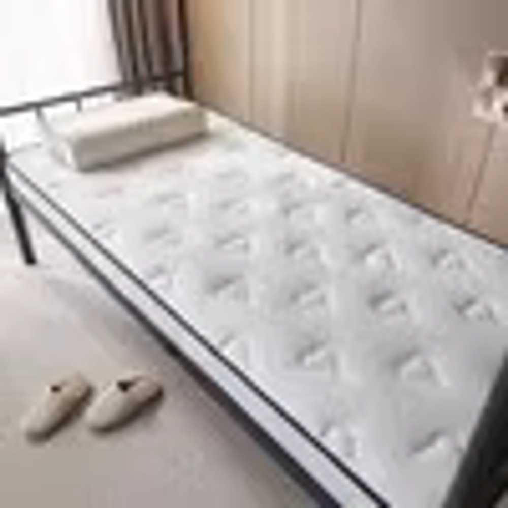 라텍스 매트리스 수면 토퍼 바닥 거실 푹신한 싱글 6cm 50x180cm 이미지 6
