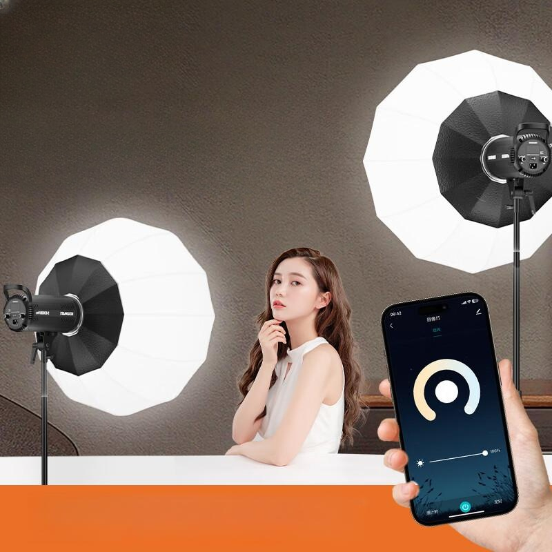 촬영용 조명 방송용 플래시 사진 촬영 고정 삼각대 영상 이중등 패키지 G - 상품 이미지