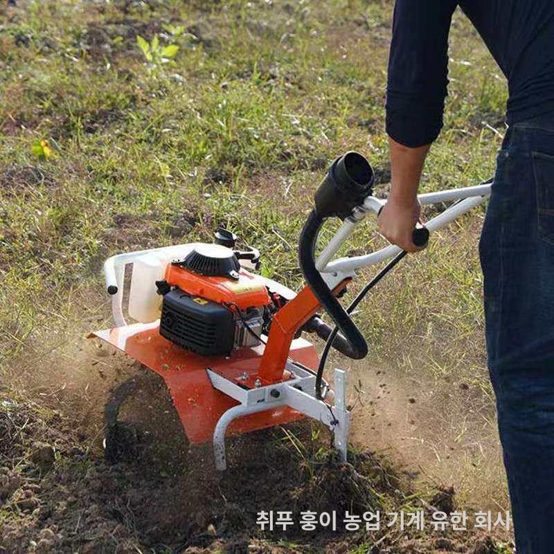 경작기 관리기 경운기 로터리 농업용 밭갈이 텃밭 배토기 농기계 - 상세 이미지 4