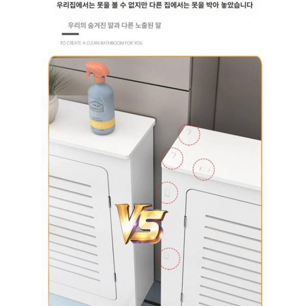 모던 인테리어 보일러 라디에이터 덮개 분배기커버 가리개 하부 50cm 60cm 15cm 50cm 60cm 15cm - 상품 이미지