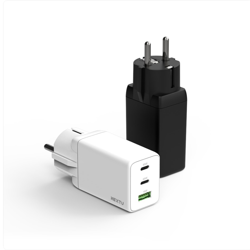NEXTU 65W 멀티 고속 충전기 C타입 PPS PD 3.0 GaN 급속 초고속 어댑터 - 상품 이미지
