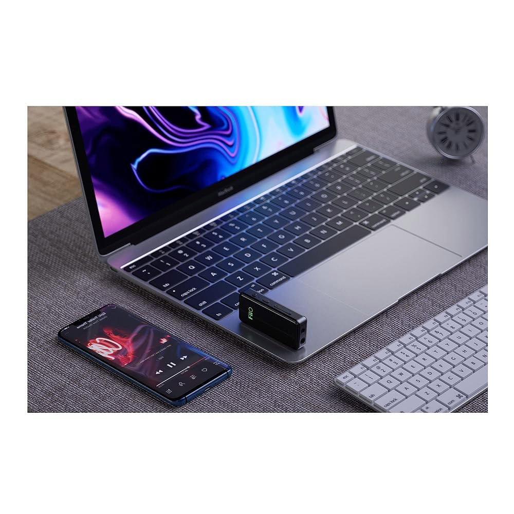 FiO BTR3K 수신 증폭기 블루투스 헤드폰 앰프 고해상도 지원 aptX HD / LL LDAC 차량 오디오 홈 TV 스피커 스마트폰 PC (3.5mm 2.5mm 출력) - 상세 이미지 2