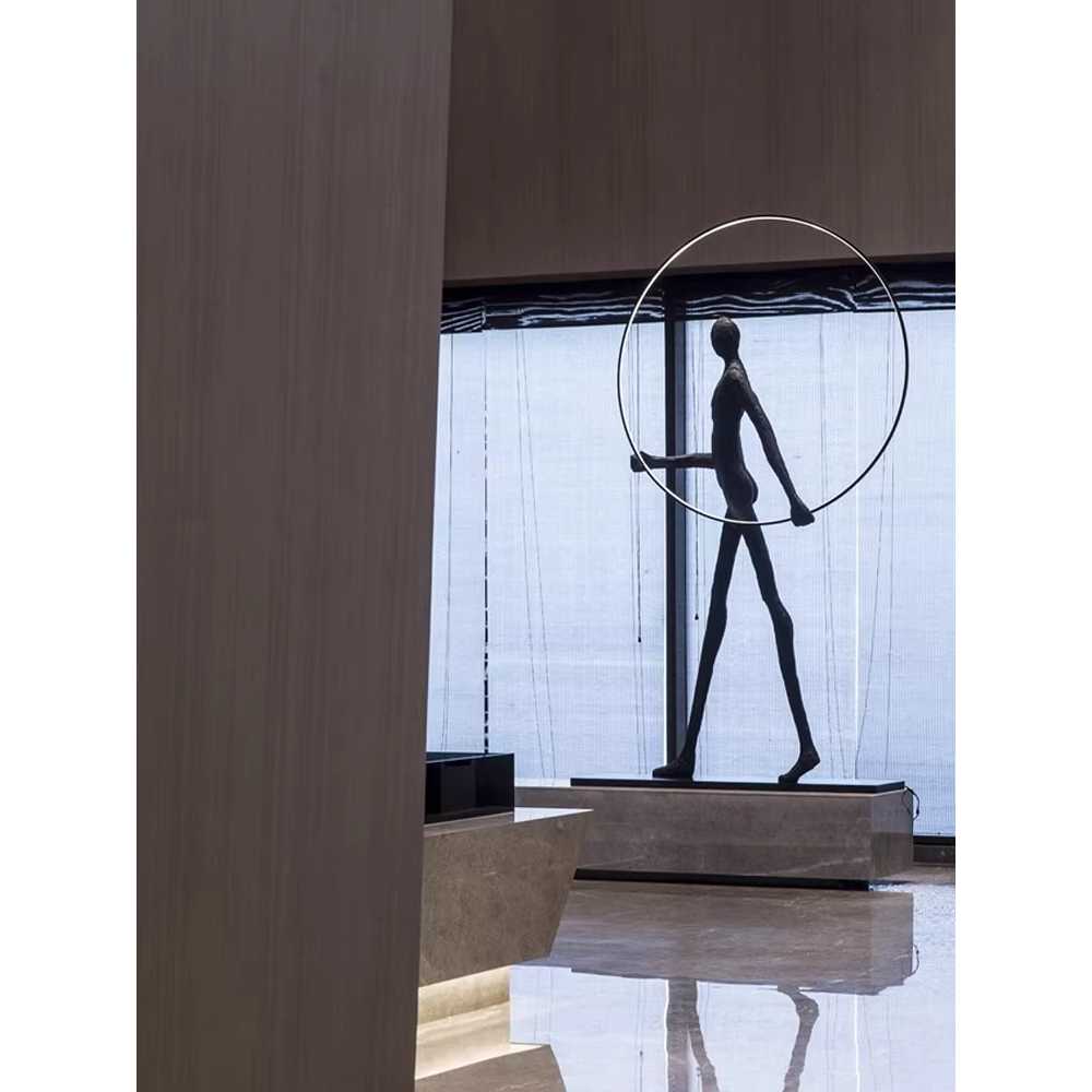 미술관 조각상 재물운 박물관 대형 오브제 모던 장식 150cm - 상세 이미지 5