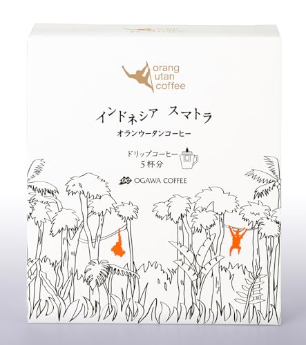 오가와커피 인도네시아 수마트라 오랑우탄커피 드립커피 40g