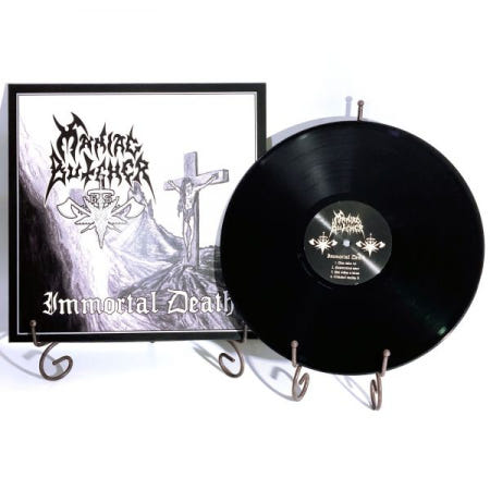 [해외](수입 LP) MANIAC BUTCHER Immortal Death Demo 1993 12 LP Black Vinyl Dark Storm Avenger