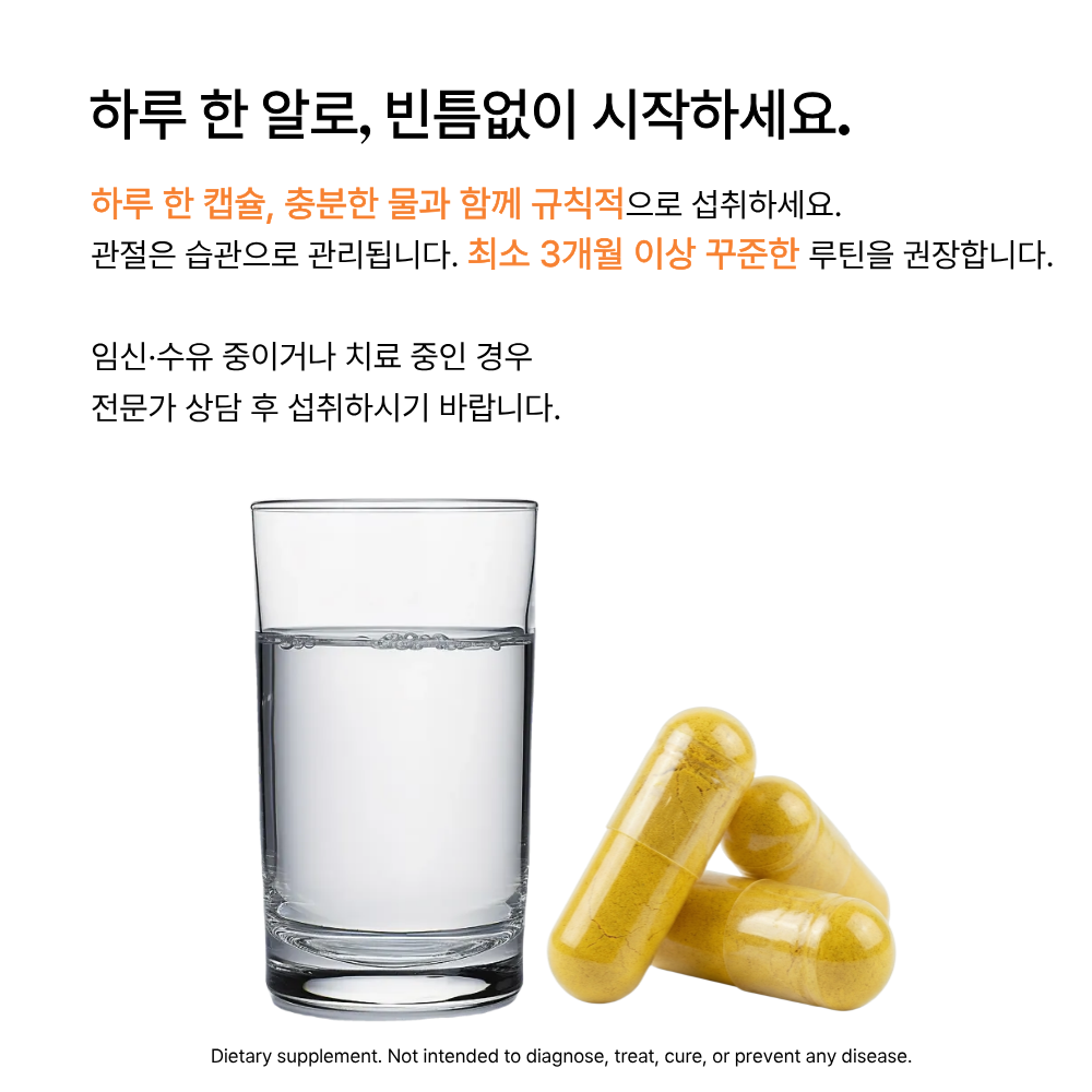 데이네스타 조인트 데일리 플로우 MSM 보스웰리아 강황추출물 2형콜라겐 90캡슐, 1개 이미지 7