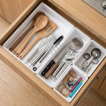 oem 길이조절 칸막이 서랍 정리함 수납함 파티션 트레이 S