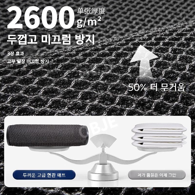 먼지제거 발매트 현관 미끄럼방지 화장실 욕실 빨아쓰는 주방매트 - 상세 이미지 5