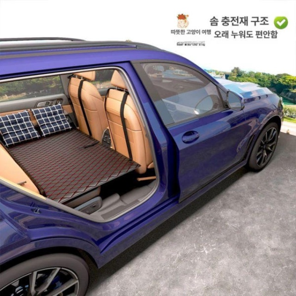 프리미엄 차량용 매트리스 뒷좌석 침대 접이식 에어 작은 이불 작은 이불 - 상세 이미지 5