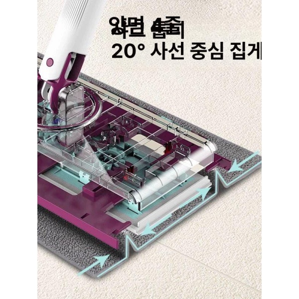 혁신적인 2025 자동 클립 대형 청소기 밀대걸레 청소 도구 비접촉 효율적 청소슬리퍼 극세사 아이보리 걸레스폰지 1장 대형 아이보리 걸레스폰지 1장 - 상세 이미지 4