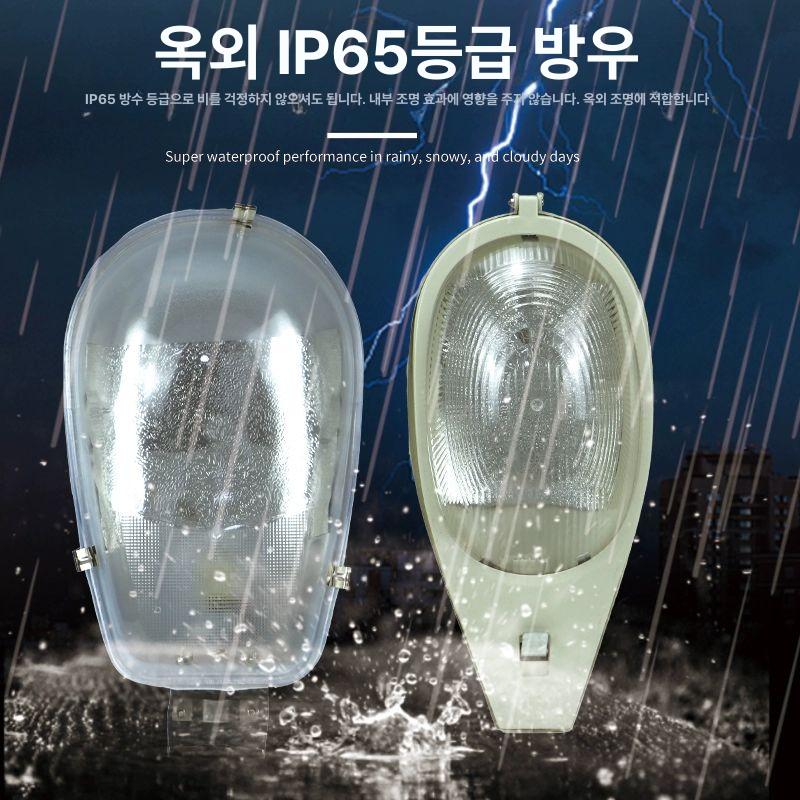 가로등 조명 벽 전봇대 헤드 시골길 램프 정원 지지대 야외등 방범 실외 45cm 전구미포함 - 상세 이미지 4