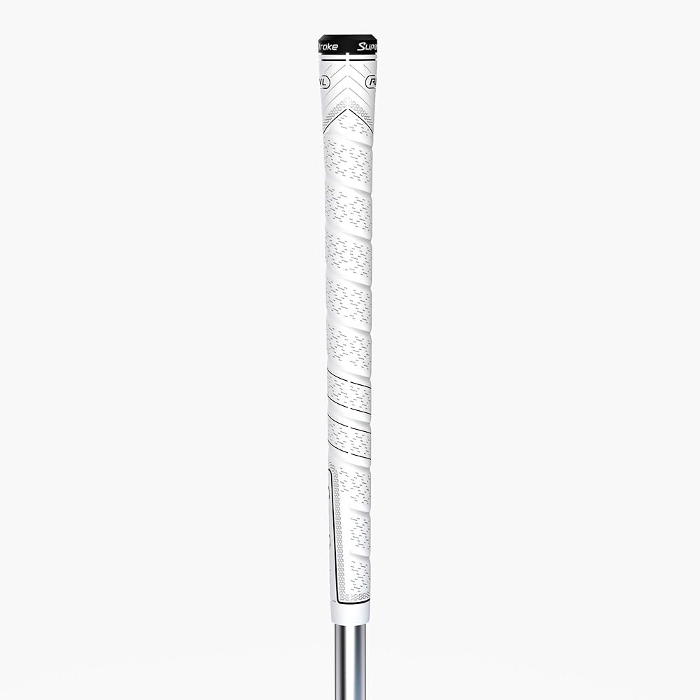 슈퍼 스트로크 REVL 컴포트 중형 골프 클럽 그립, .60 라운드, 최대 편안함, 향상된 느낌, 일관된 성능 White - 상세 이미지 3