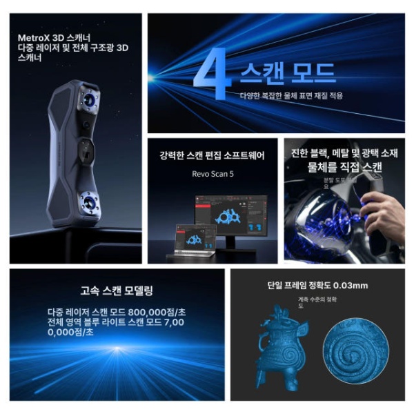 최첨단 고정밀 3D 스캐너 핸드헬드 표준판 3d 고정캐너 표준판 - 상품 이미지