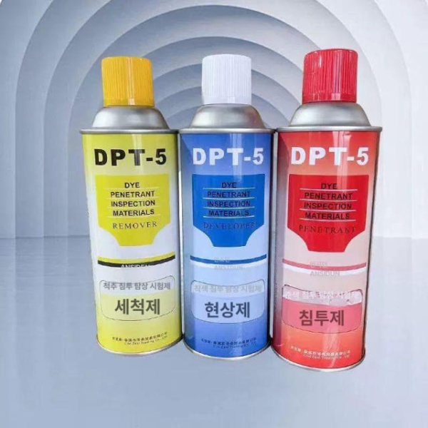 최고성능 DPT 5 탐상제 세척제 침투탐상제 산업용 비파괴검사 부식방지제 측정공구 DPT-5 현상제 DPT-5 세척제 - 상세 이미지 5