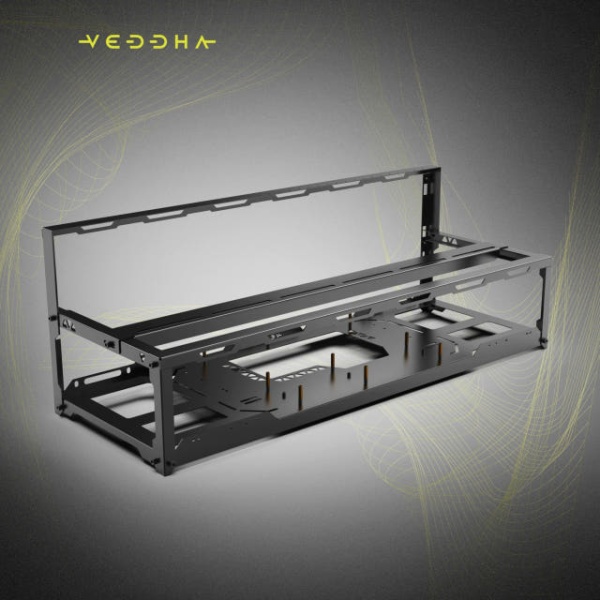 최적화 채굴기 컴퓨터 그래픽카드 케이스 선반 멀티 검정색 블랙 블랙 공식 기본형 - 상세 이미지 4