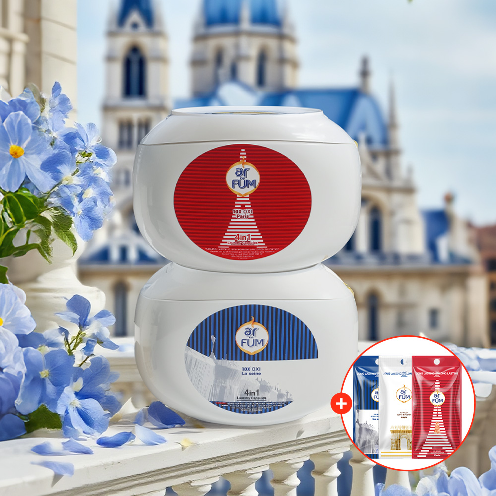 NEW(캡슐세제 2개) 아로퓸 메모아르 드 프랑스 캡슐세제 32개입+32개입(파리+라세느),부스터 25gx3종 증정 제품 이미지