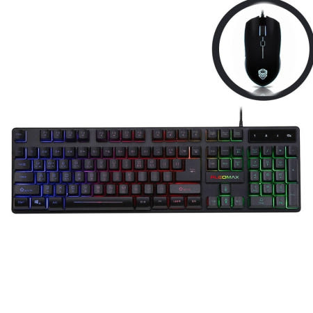 무소음 게이밍 키보드 마우스 롤 배그 옵치 발로란트