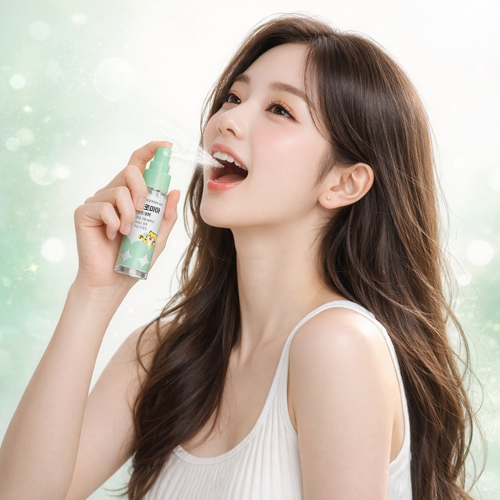 오스템파마 제로미아 프레쉬 구취제거 입냄새 프라그제거 구강청결제 스프레이 20ml, 1개 - 상품 이미지