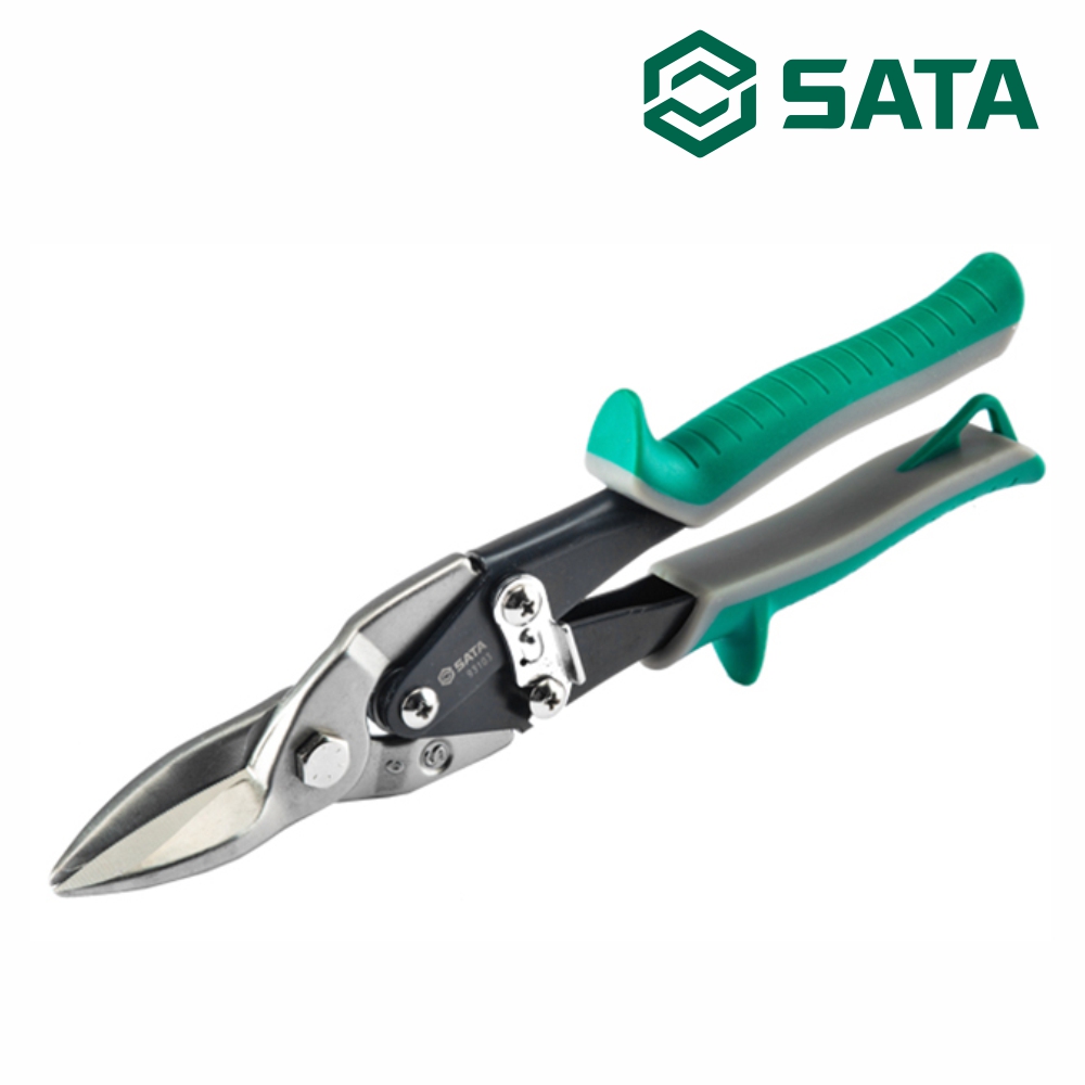 사타 SATA 항공가위 직선용 279mm 93104A 철판 강판절단 - 상품 이미지