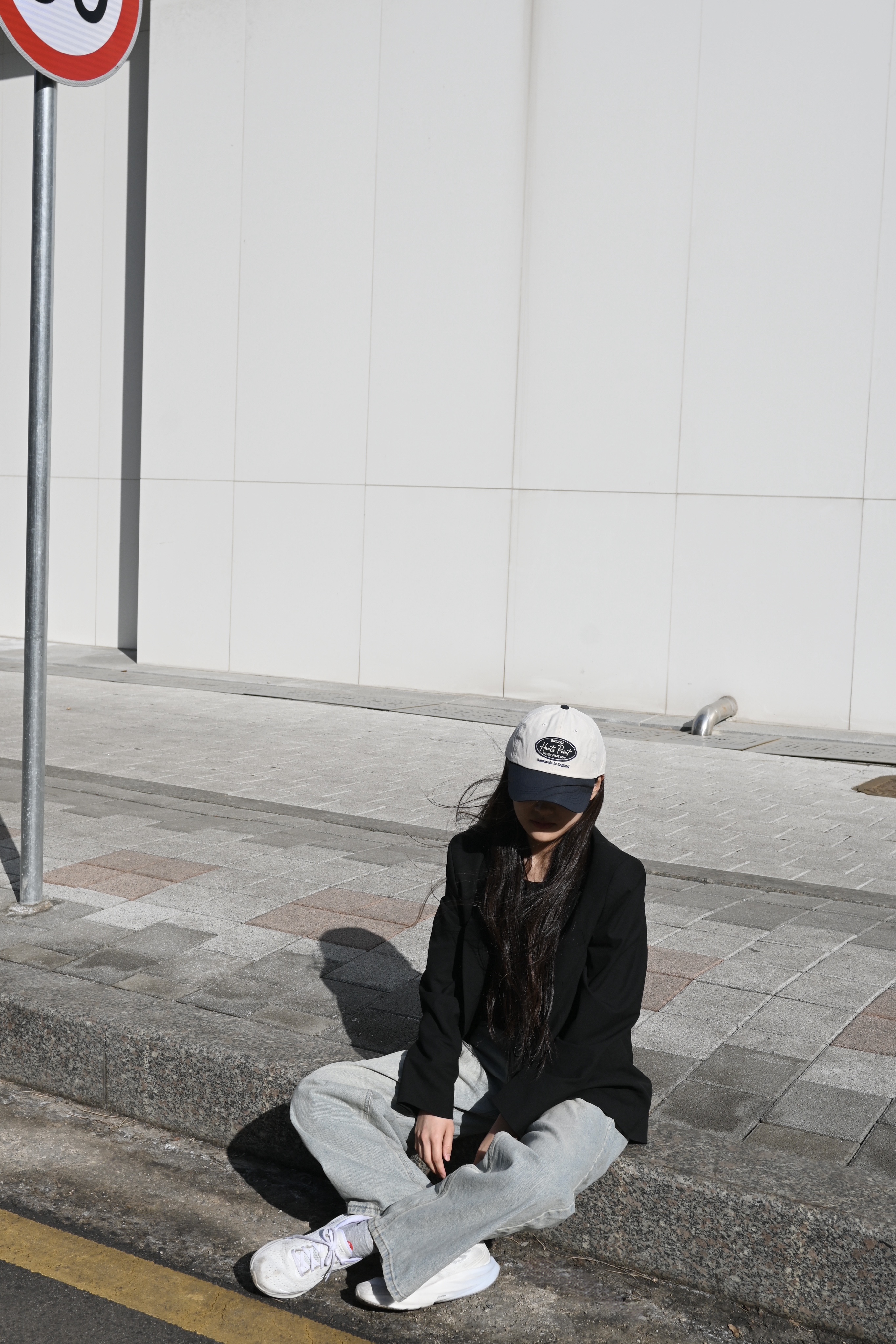 헌츠포인트 배색 바스락 러닝 물놀이 비치볼캡 야구모자 여름 가벼운 얇은 - 상세 이미지 2