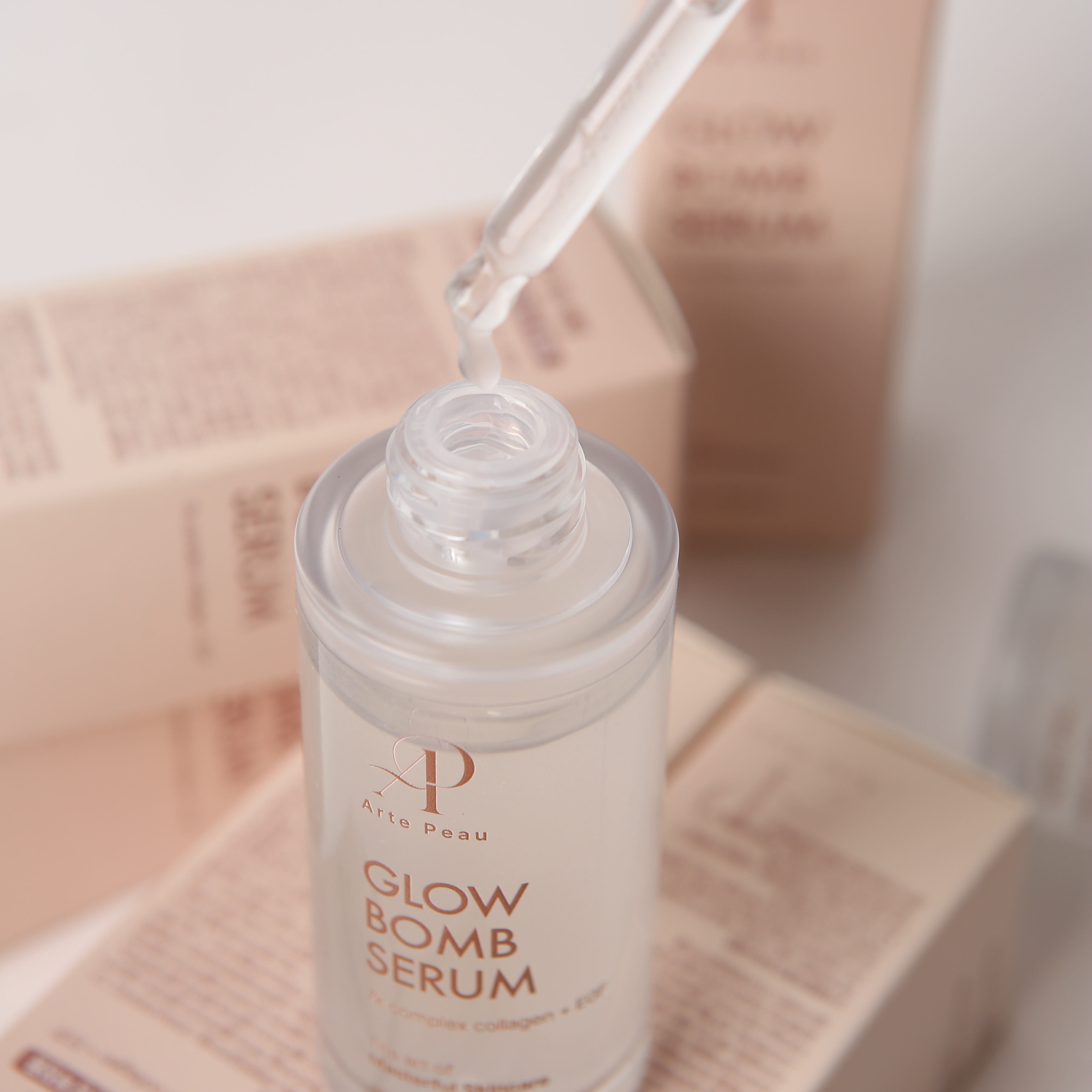 아르떼뽀 광채 폭탄 세럼 7K 콜라겐 미백 30ml - 상세 이미지 4