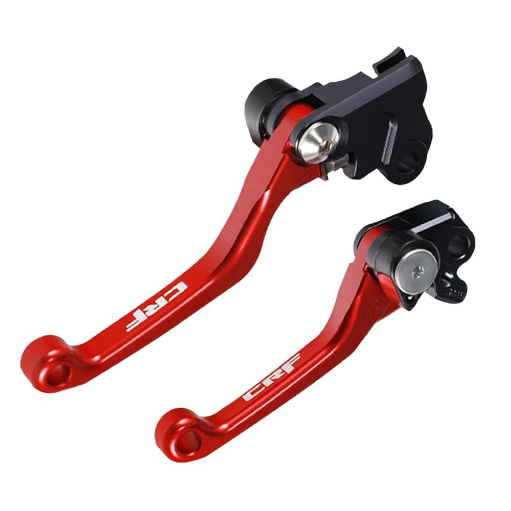 애드스프로 모터사이클 빌렛 접이식 브레이크 클러치 레버 핸들 CNC 알루미늄 피벗 CRF150F CRF230F 2003-2020 CRF250F 2019-2022 230F 150F - 상품 이미지