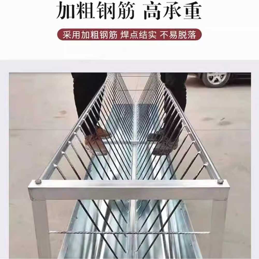 염소 먹이통 모이통 스틸 가축 목장 배식 여물 건초 250cm - 상세 이미지 4